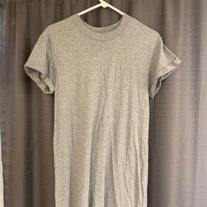 Grey T-Shirt dress